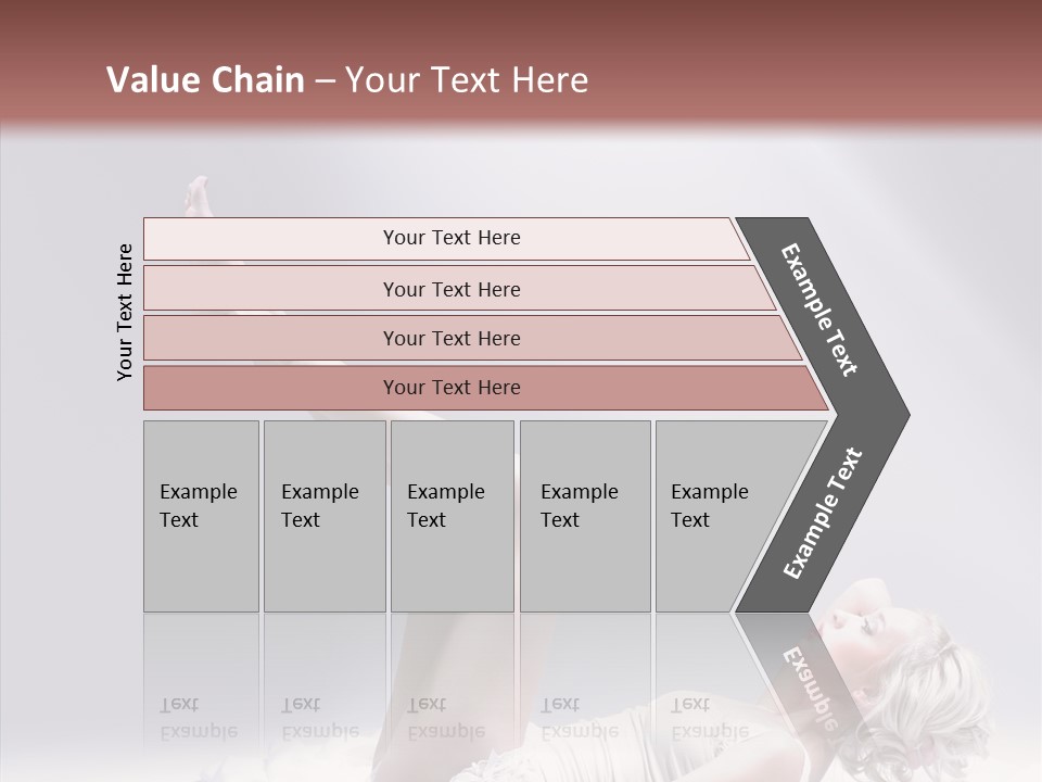 Legs Woman Bedroom PowerPoint Template