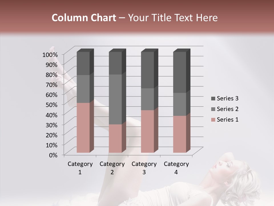 Legs Woman Bedroom PowerPoint Template