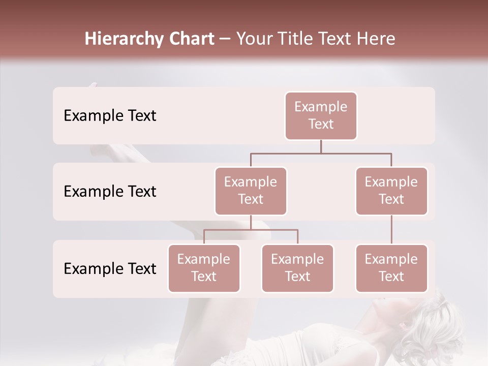 Legs Woman Bedroom PowerPoint Template