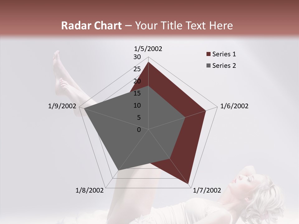 Legs Woman Bedroom PowerPoint Template