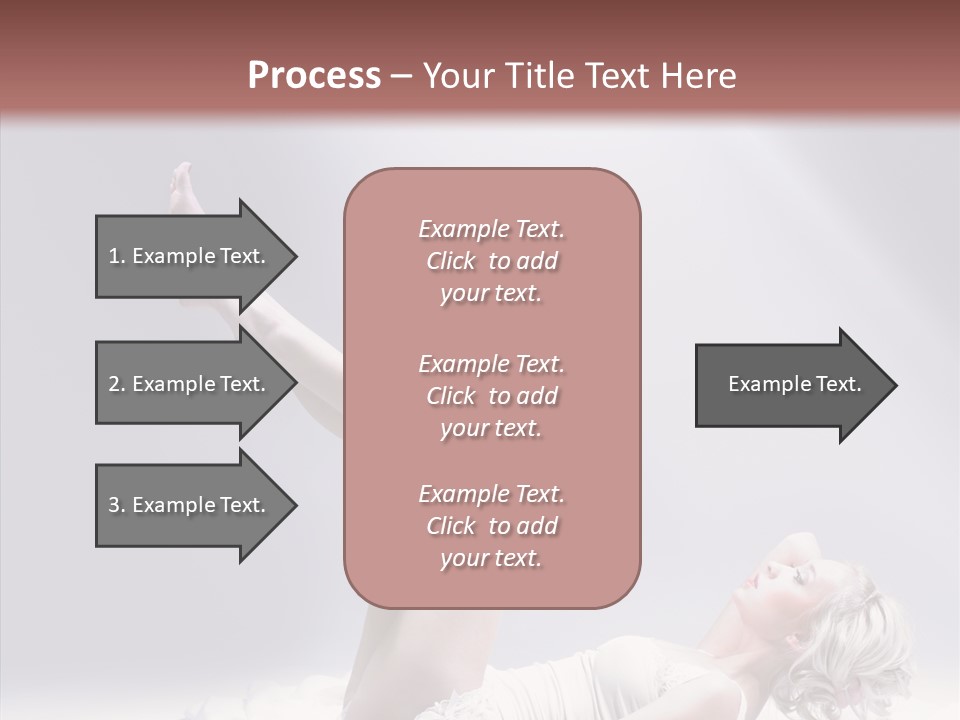 Legs Woman Bedroom PowerPoint Template