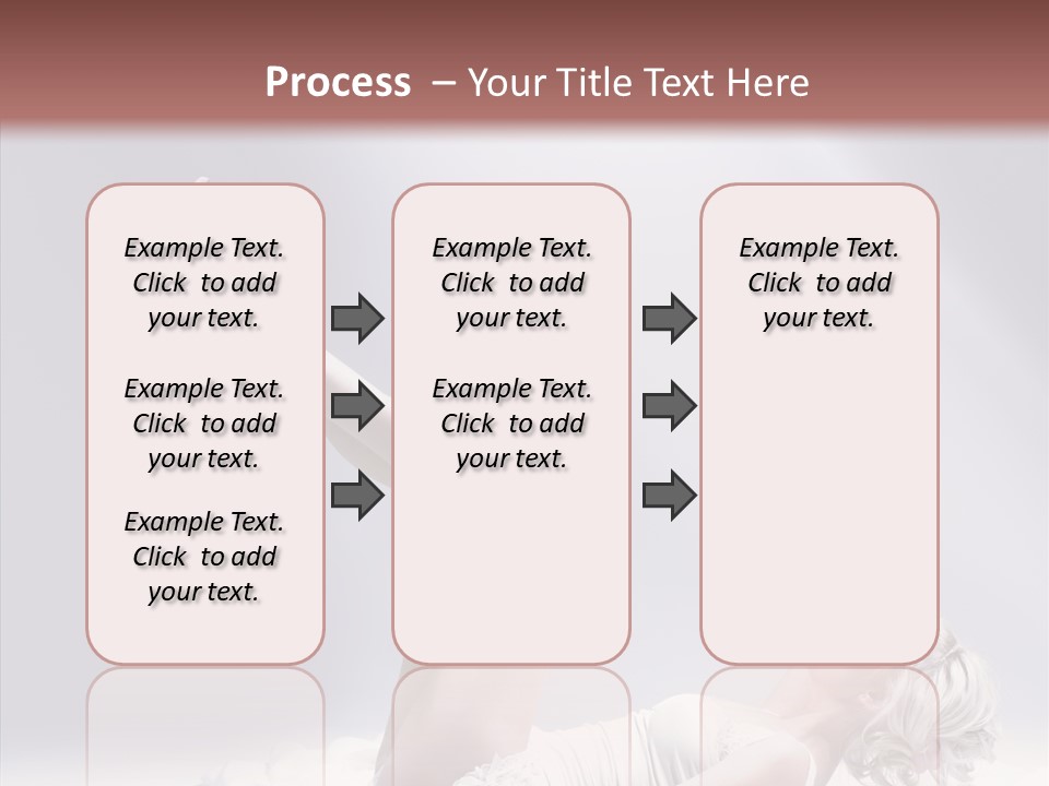 Legs Woman Bedroom PowerPoint Template