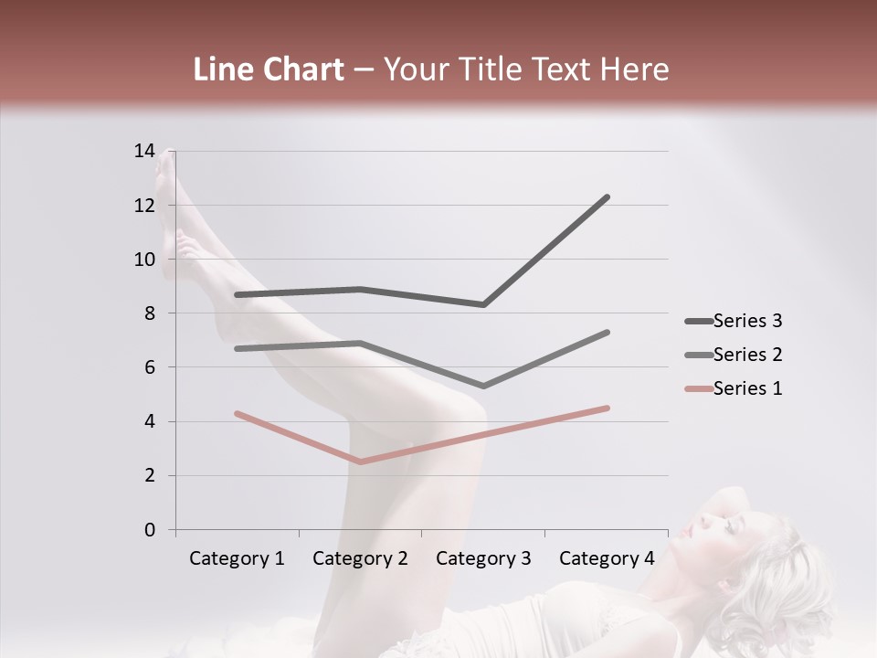 Legs Woman Bedroom PowerPoint Template