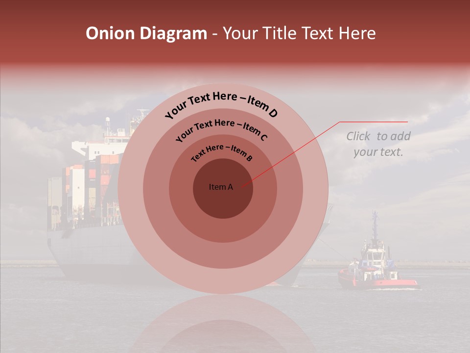 Carrier Transportation Dock PowerPoint Template