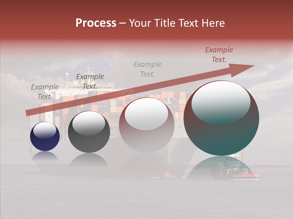 Carrier Transportation Dock PowerPoint Template
