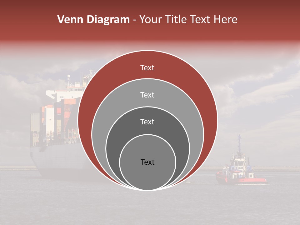 Carrier Transportation Dock PowerPoint Template