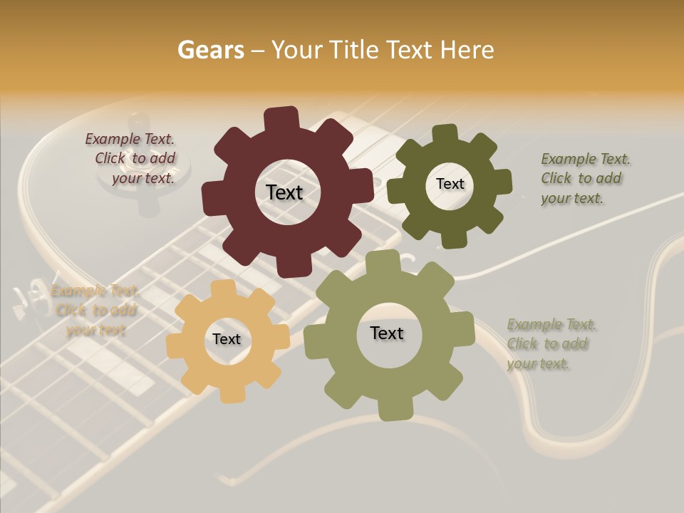 Design Rhythm Old PowerPoint Template