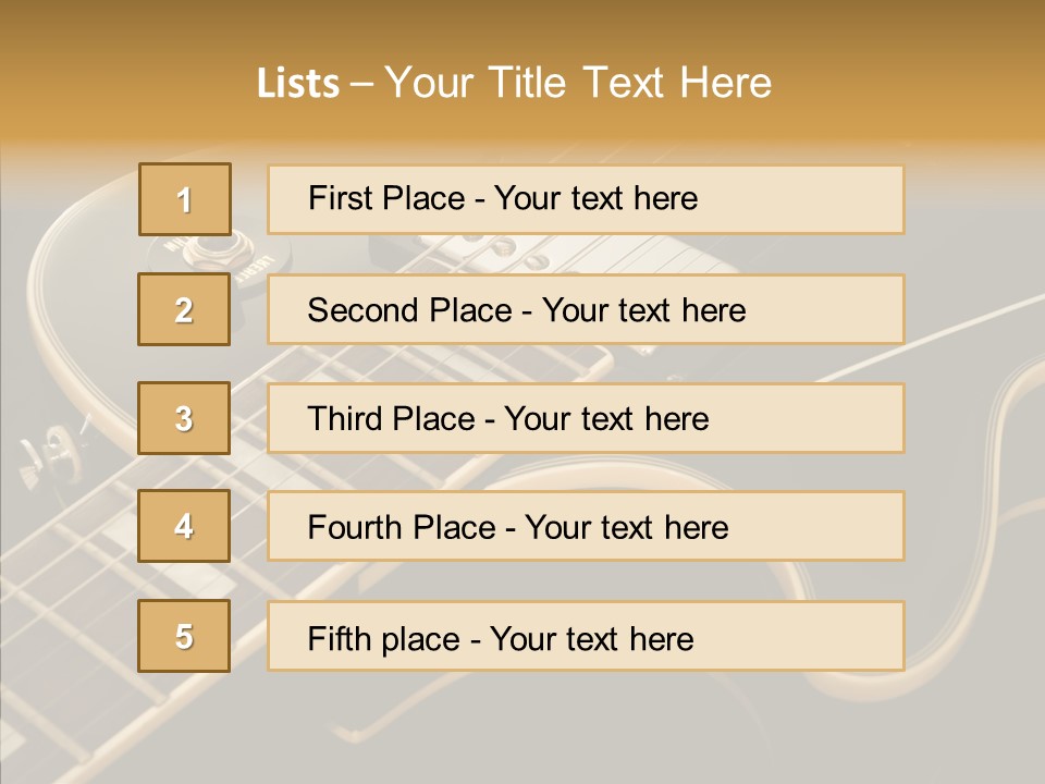 Design Rhythm Old PowerPoint Template