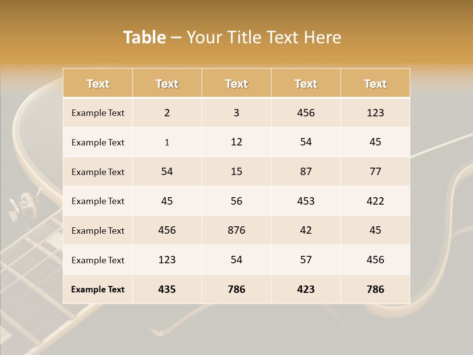 Design Rhythm Old PowerPoint Template