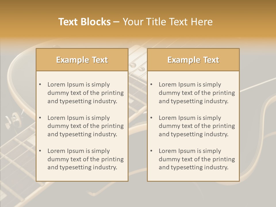 Design Rhythm Old PowerPoint Template