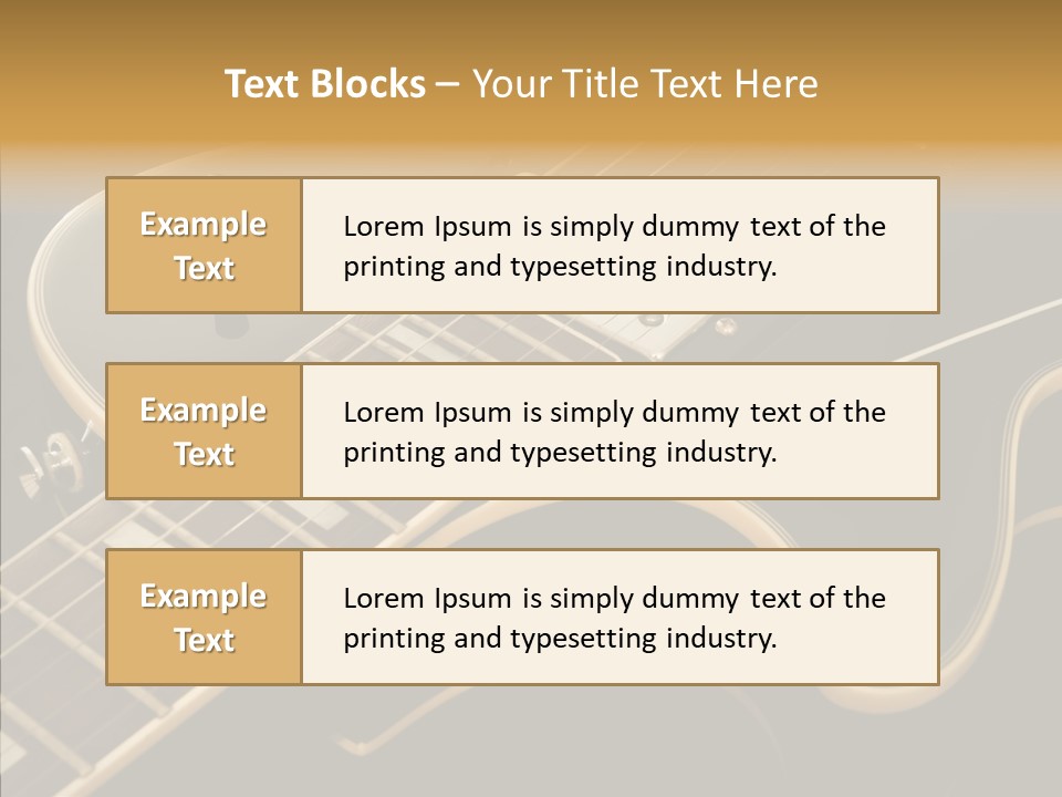 Design Rhythm Old PowerPoint Template