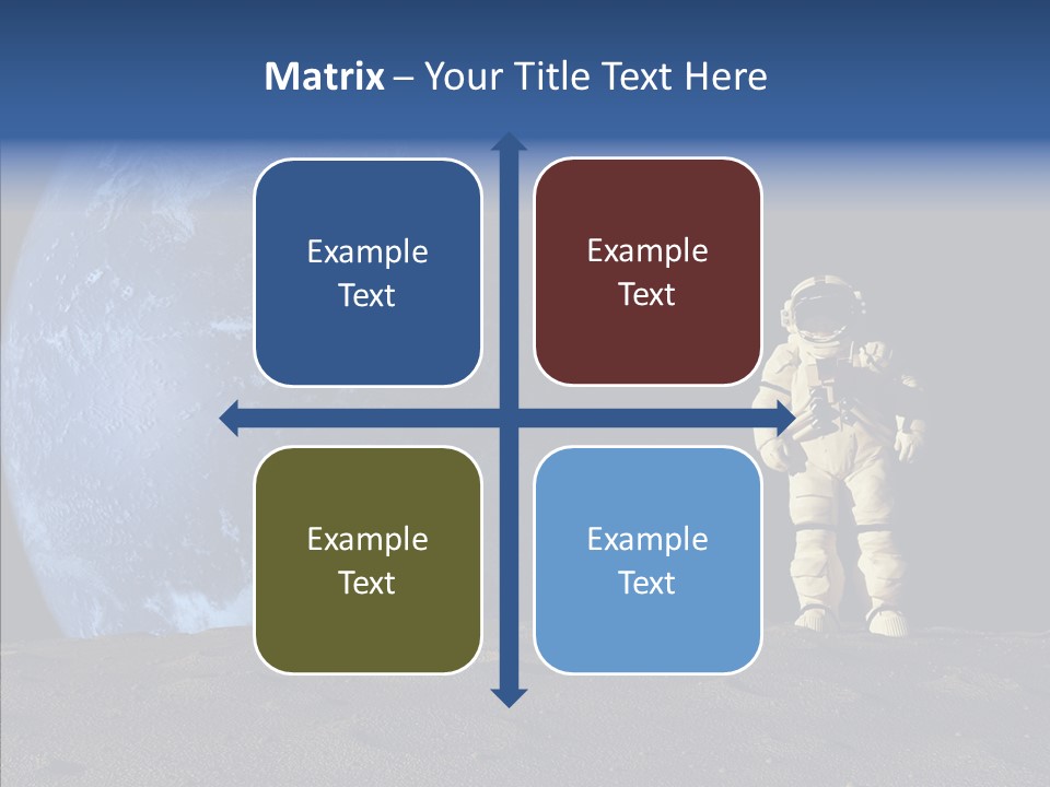 Astronomy Space Missile PowerPoint Template