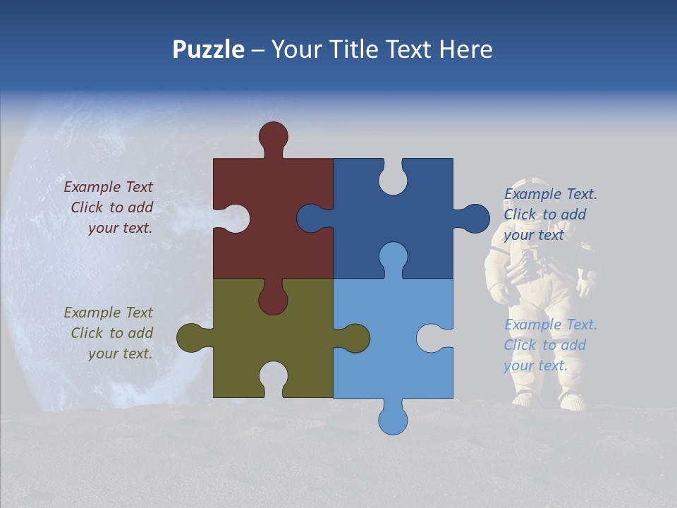 Astronomy Space Missile PowerPoint Template