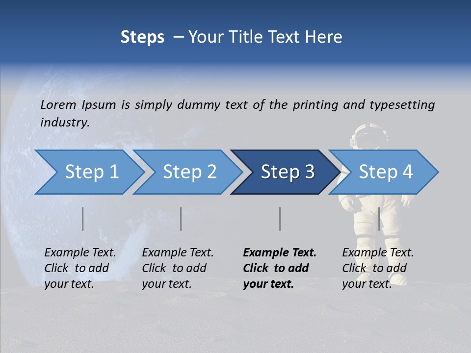 Astronomy Space Missile PowerPoint Template