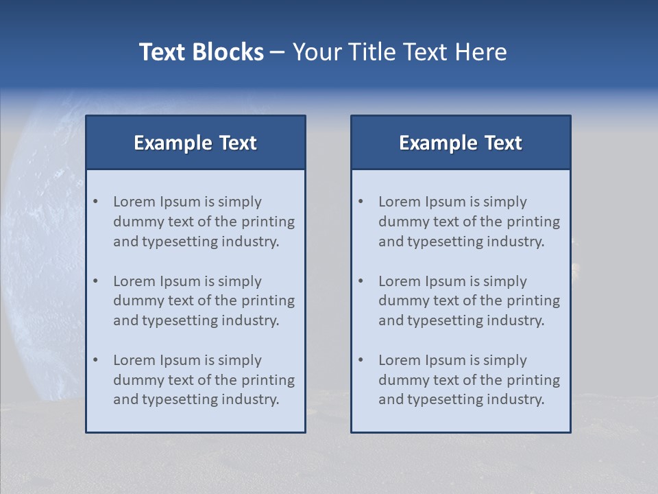 Astronomy Space Missile PowerPoint Template