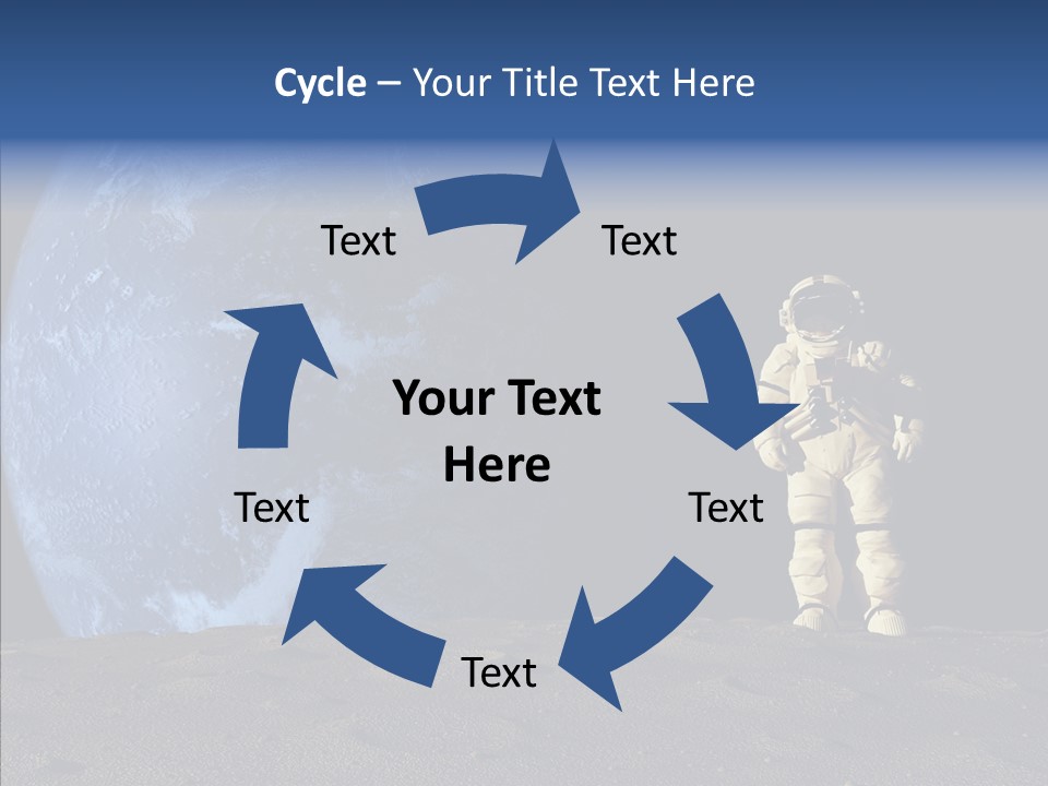 Astronomy Space Missile PowerPoint Template