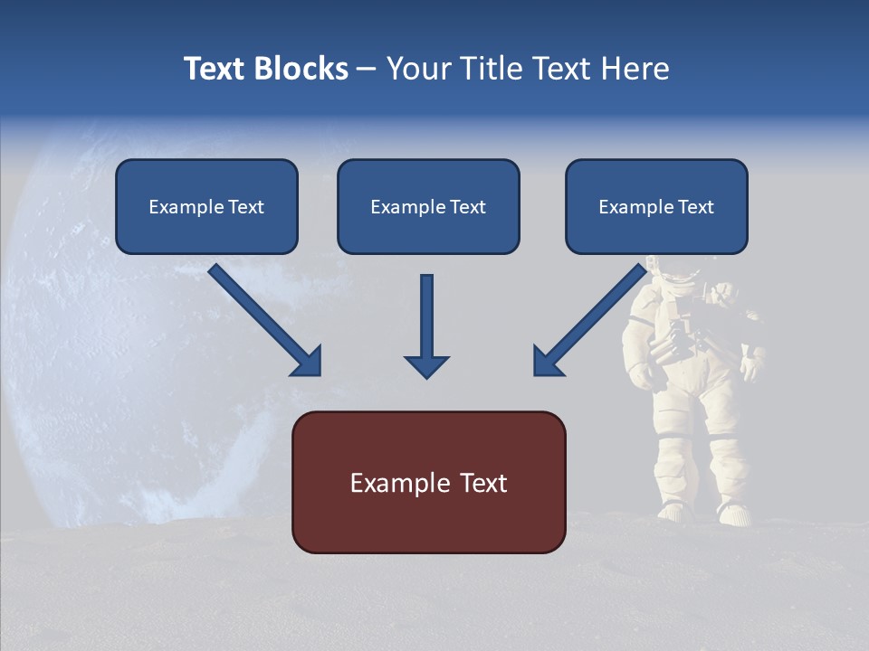 Astronomy Space Missile PowerPoint Template