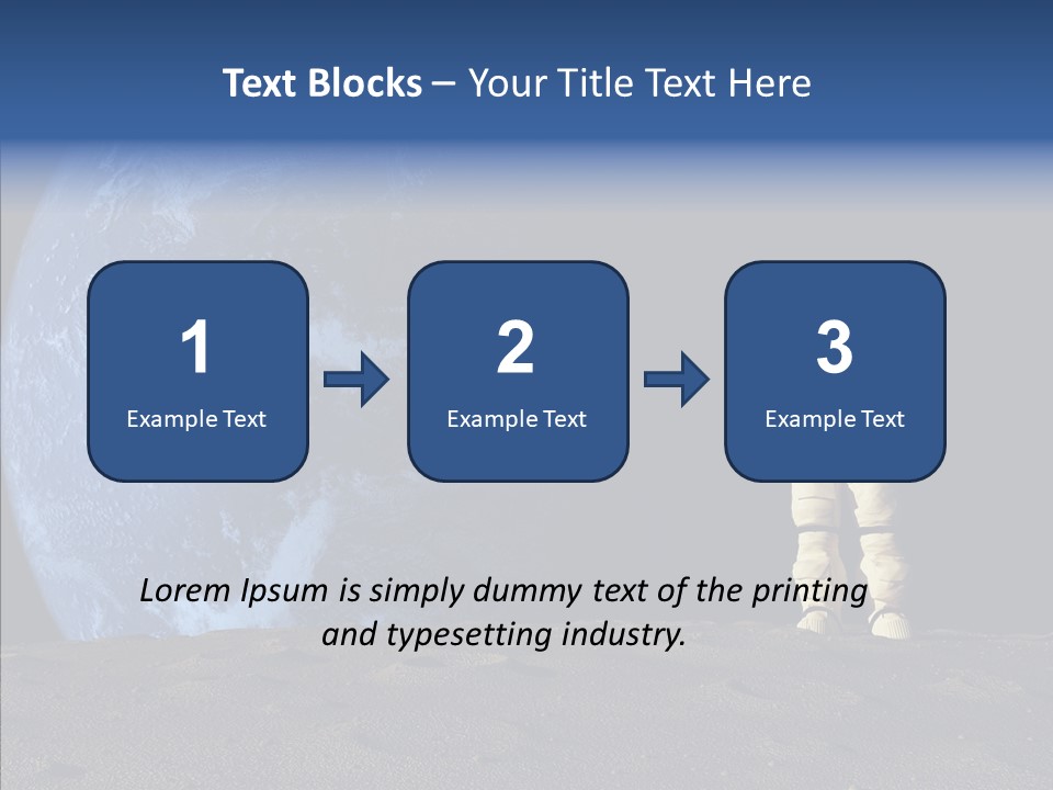 Astronomy Space Missile PowerPoint Template