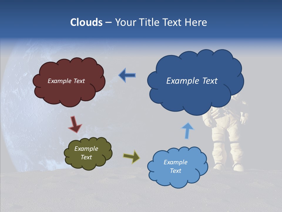 Astronomy Space Missile PowerPoint Template