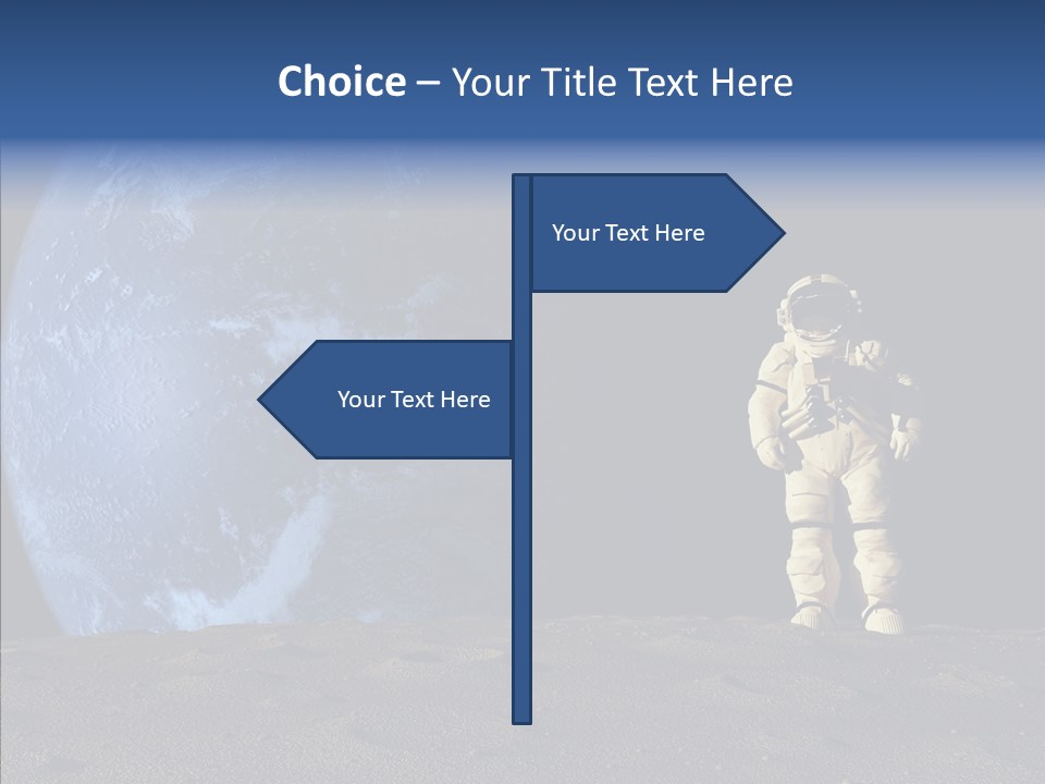 Astronomy Space Missile PowerPoint Template