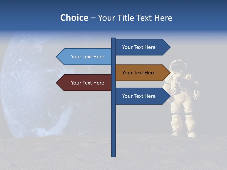 Astronomy Space Missile PowerPoint Template