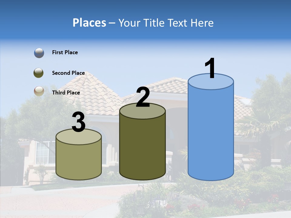 Outside Flowers Nice PowerPoint Template