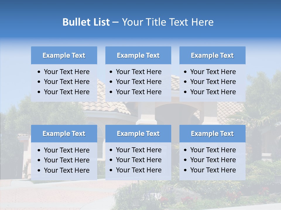 Outside Flowers Nice PowerPoint Template