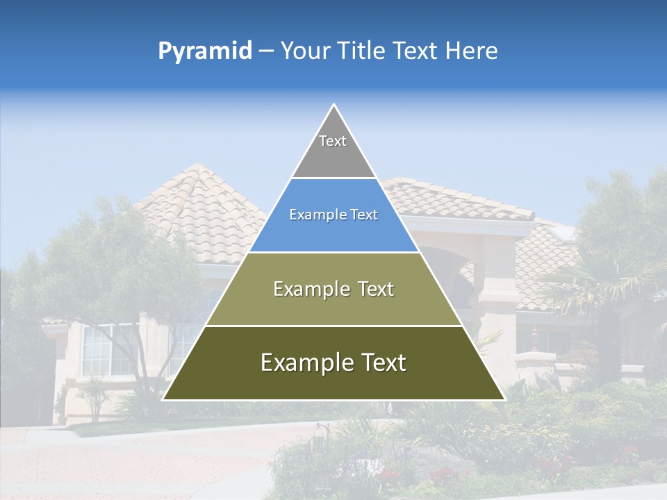 Outside Flowers Nice PowerPoint Template