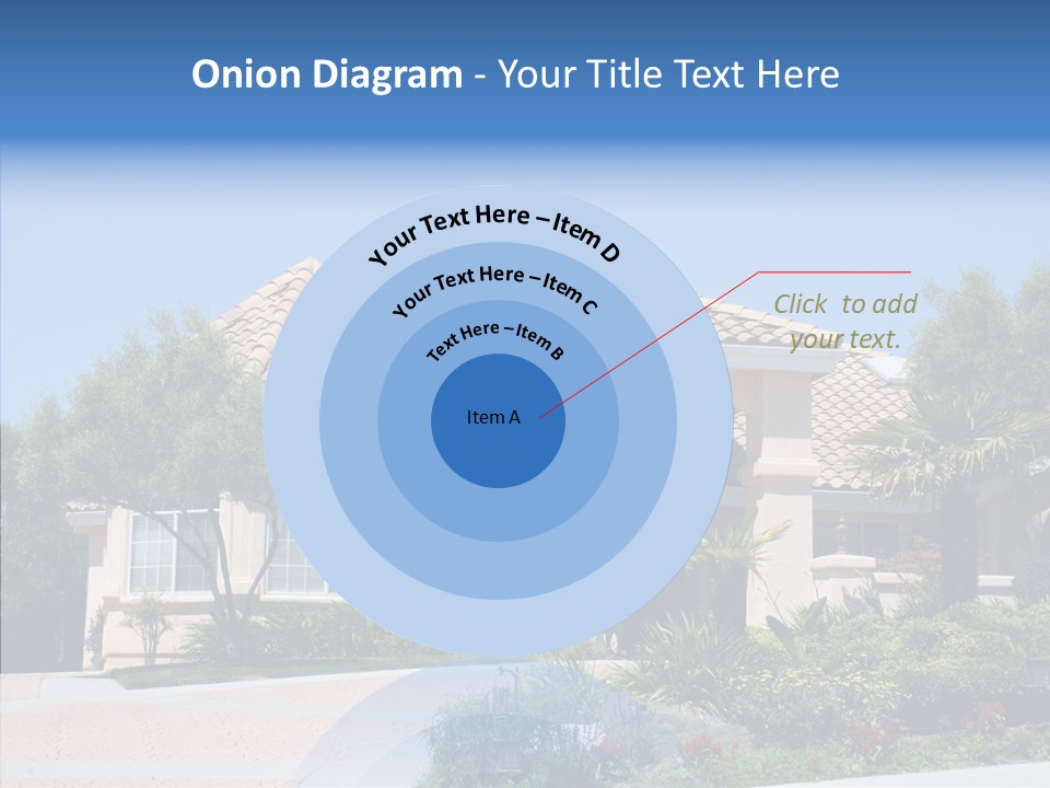 Outside Flowers Nice PowerPoint Template