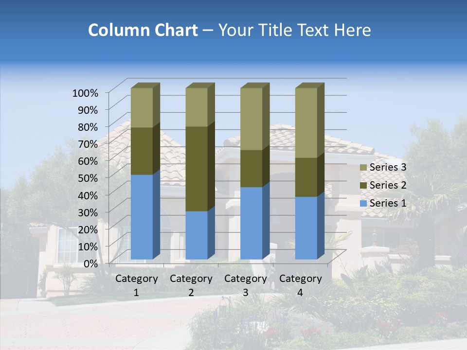 Outside Flowers Nice PowerPoint Template