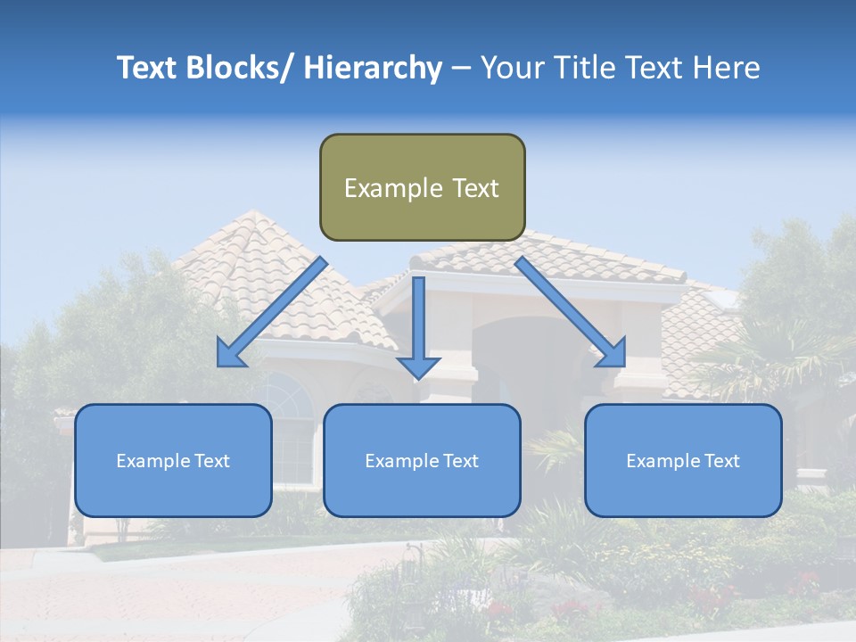 Outside Flowers Nice PowerPoint Template