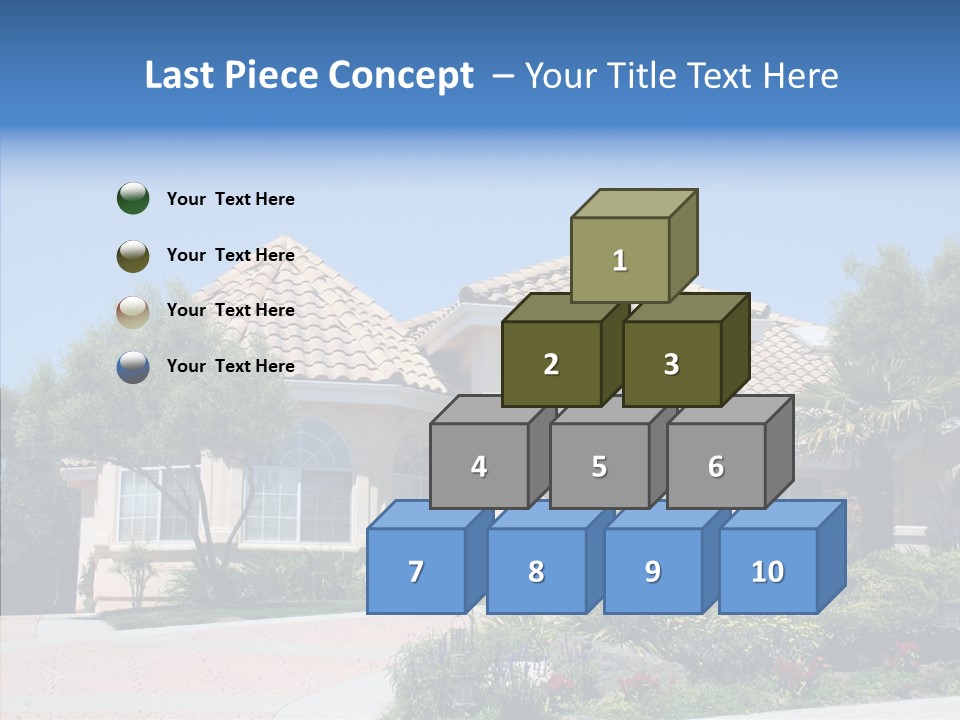 Outside Flowers Nice PowerPoint Template