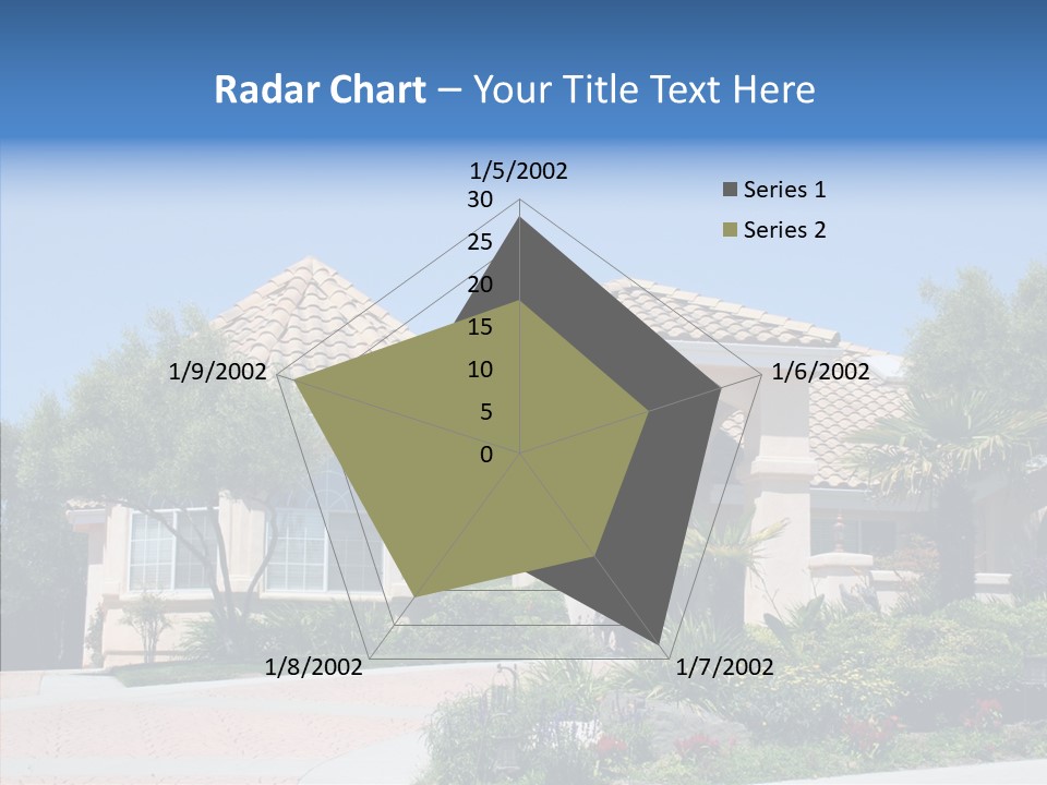 Outside Flowers Nice PowerPoint Template