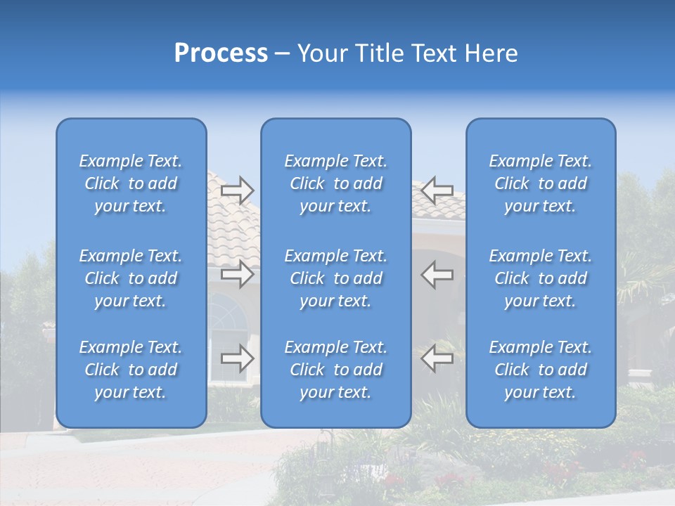 Outside Flowers Nice PowerPoint Template