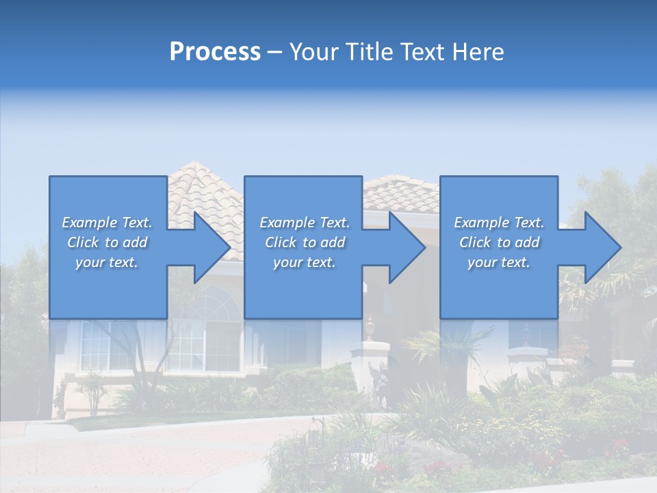 Outside Flowers Nice PowerPoint Template