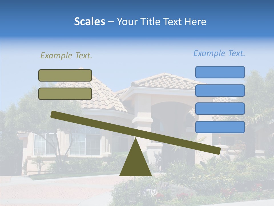 Outside Flowers Nice PowerPoint Template