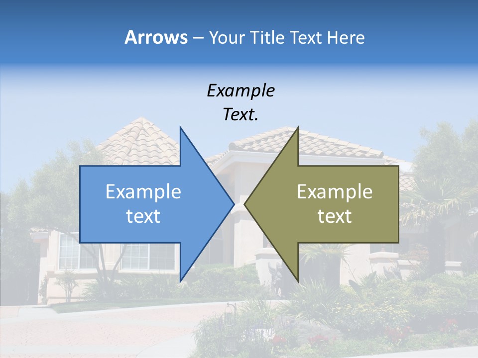 Outside Flowers Nice PowerPoint Template