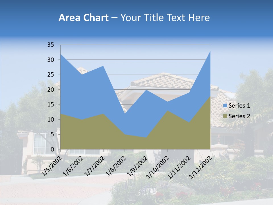 Outside Flowers Nice PowerPoint Template