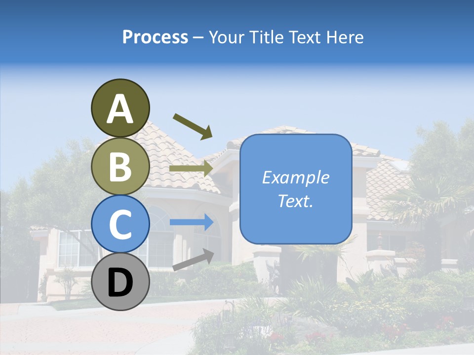 Outside Flowers Nice PowerPoint Template