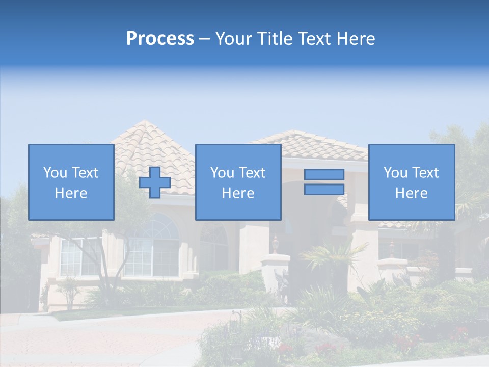 Outside Flowers Nice PowerPoint Template