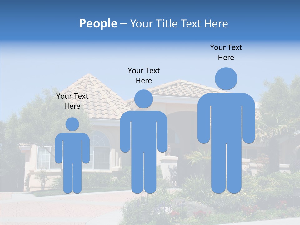 Outside Flowers Nice PowerPoint Template