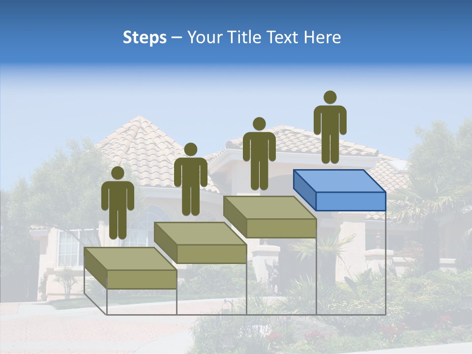 Outside Flowers Nice PowerPoint Template