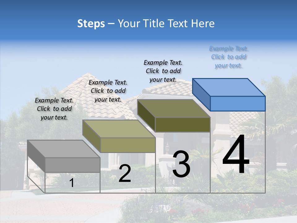 Outside Flowers Nice PowerPoint Template