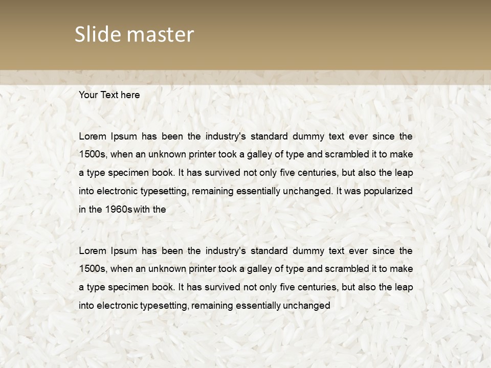 East Pile Lunch PowerPoint Template