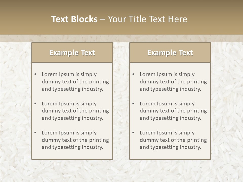East Pile Lunch PowerPoint Template