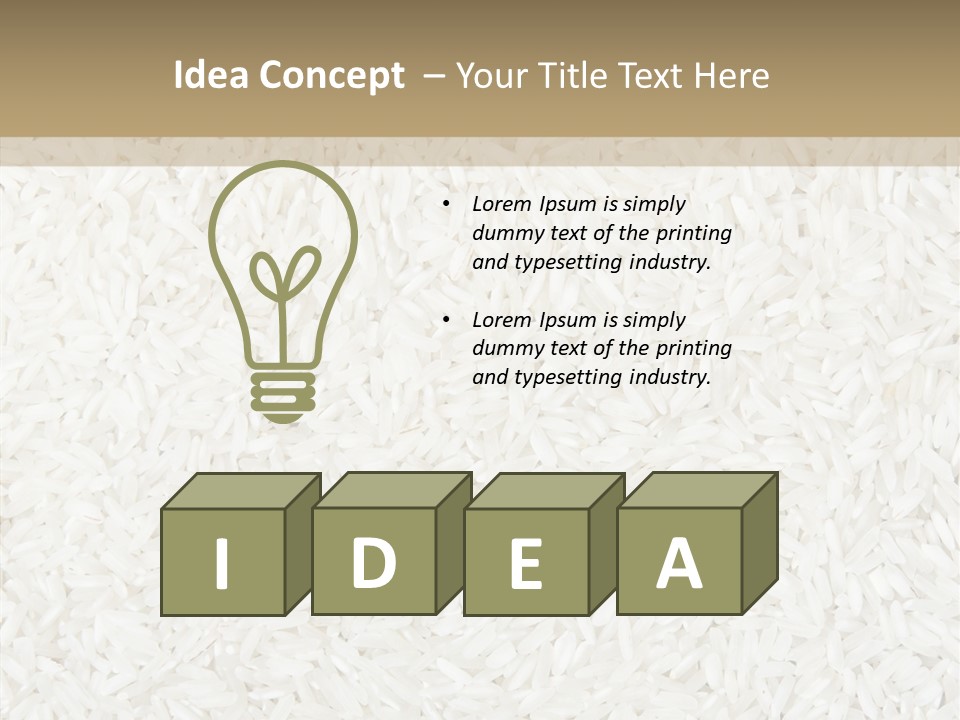 East Pile Lunch PowerPoint Template