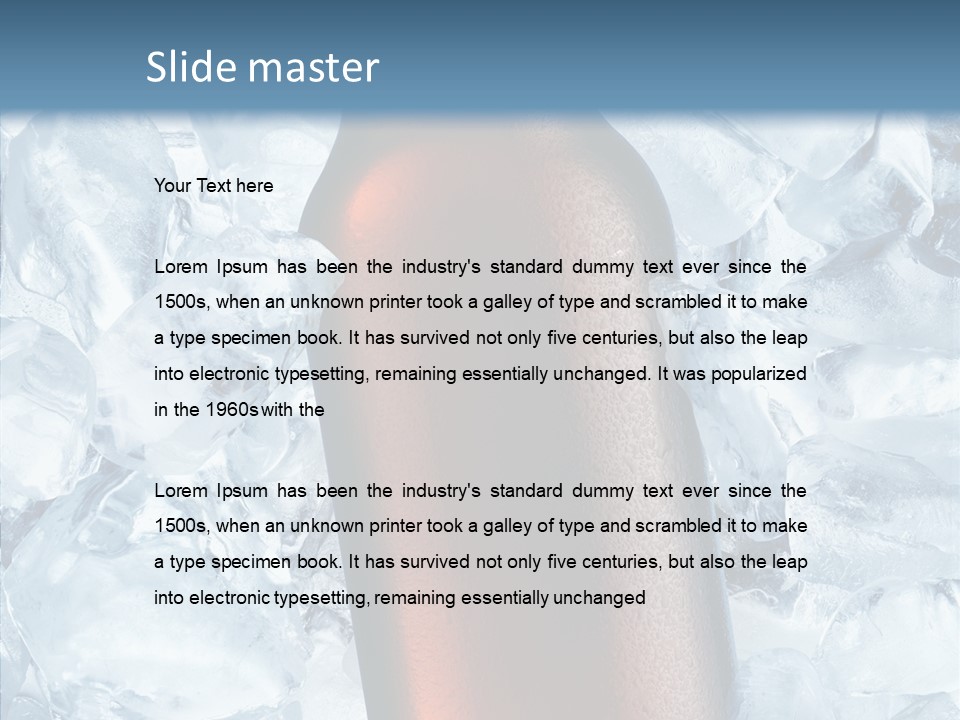 Taphouse Pieces Hop PowerPoint Template