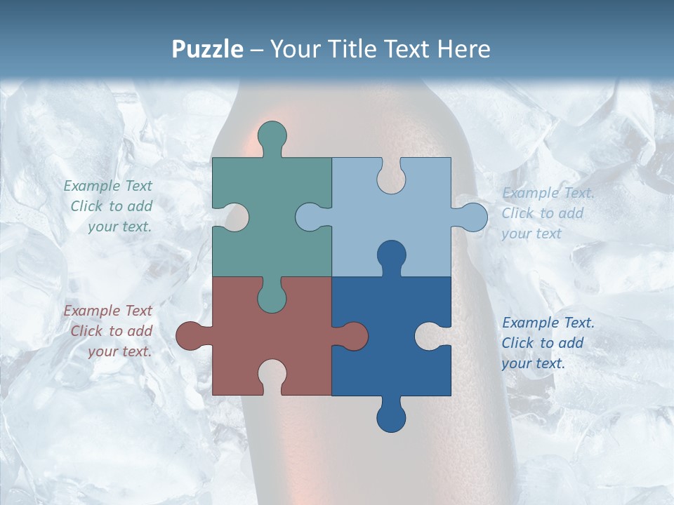 Taphouse Pieces Hop PowerPoint Template