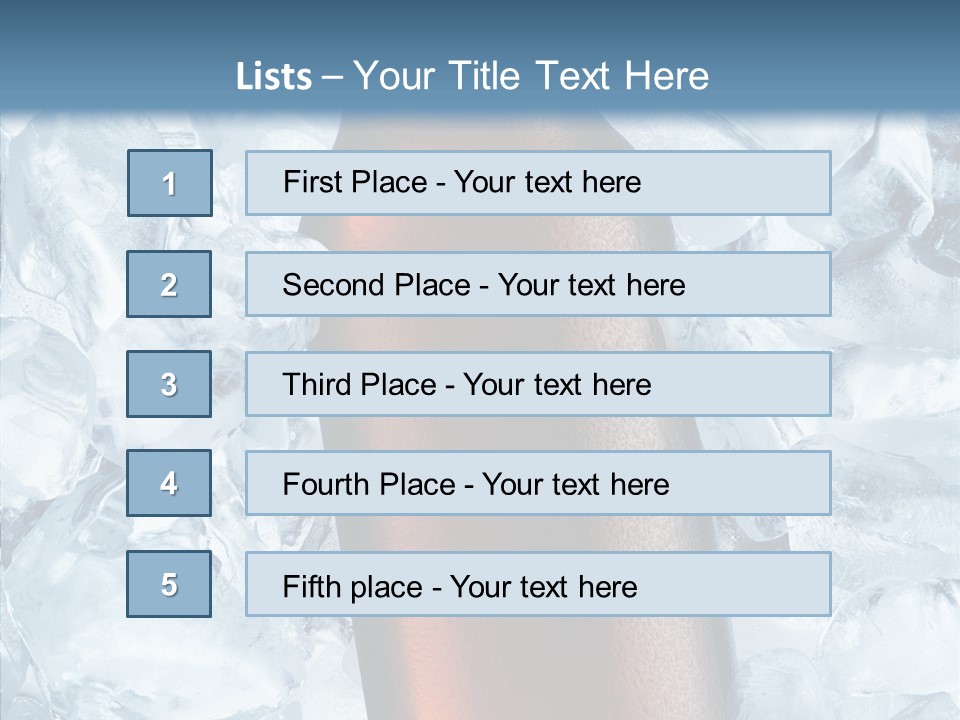 Taphouse Pieces Hop PowerPoint Template
