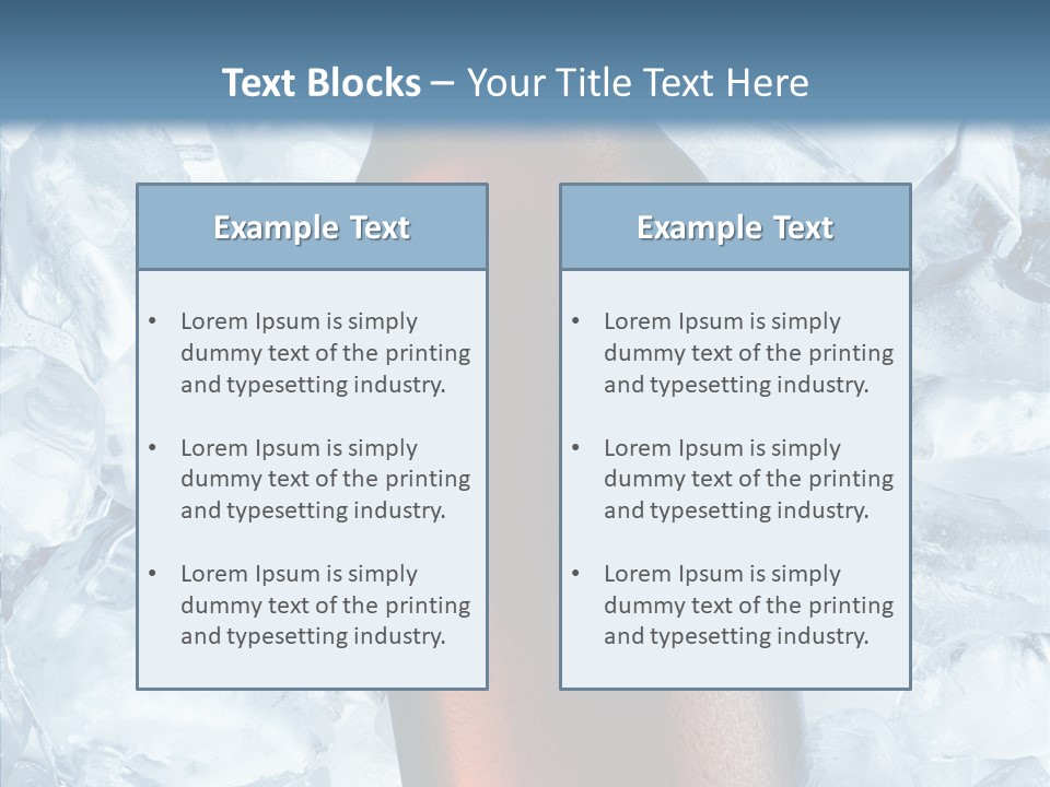 Taphouse Pieces Hop PowerPoint Template